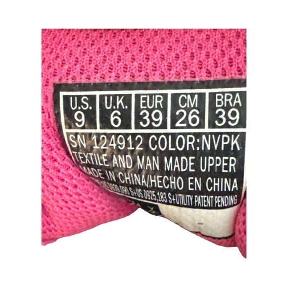 SKETCHERS GO WALK MASSAGE FIT NAVY AND PINK. - Picture 10 of 11